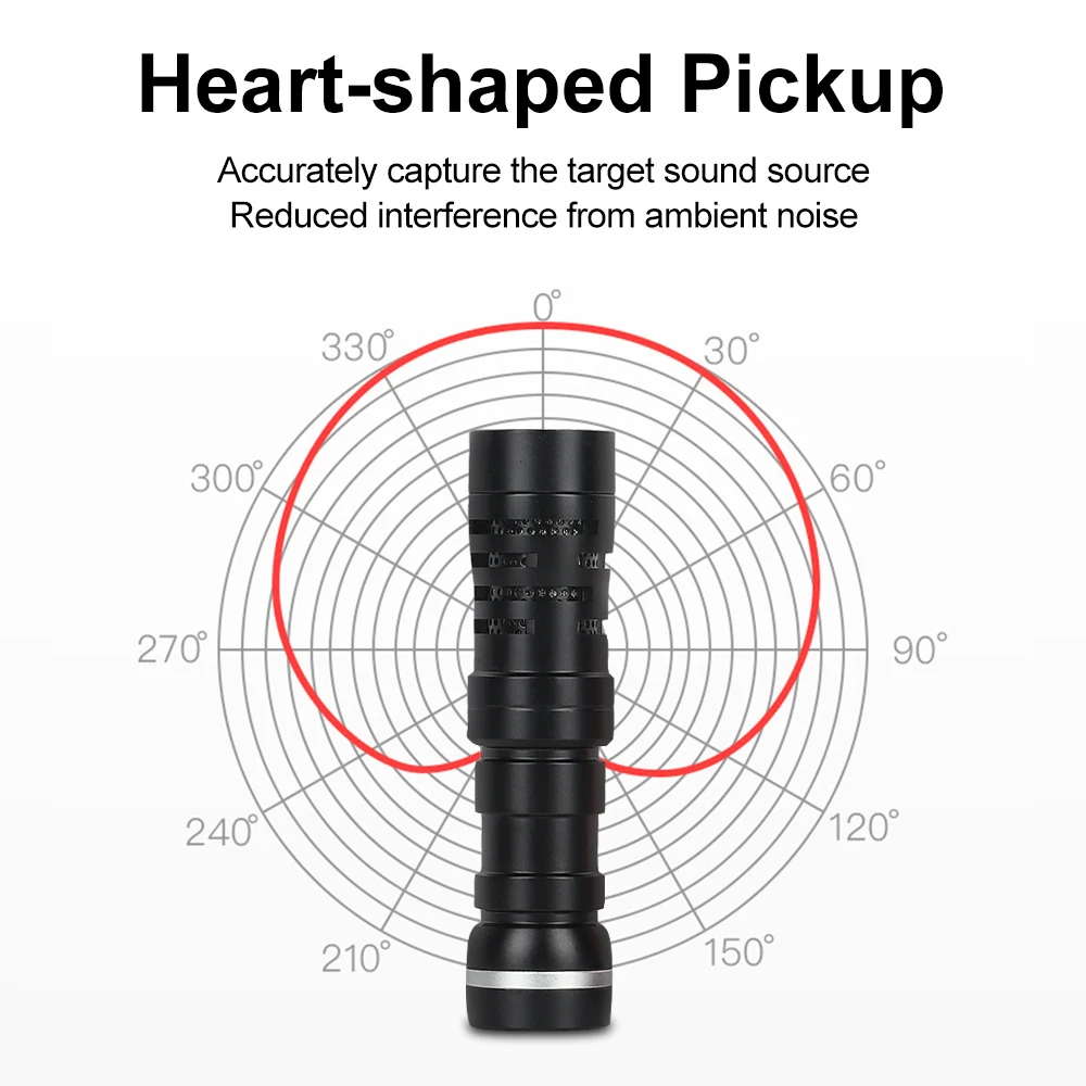 Микрофон XTUGA для камеры портативный мини-микрофон цифровой зеркальной