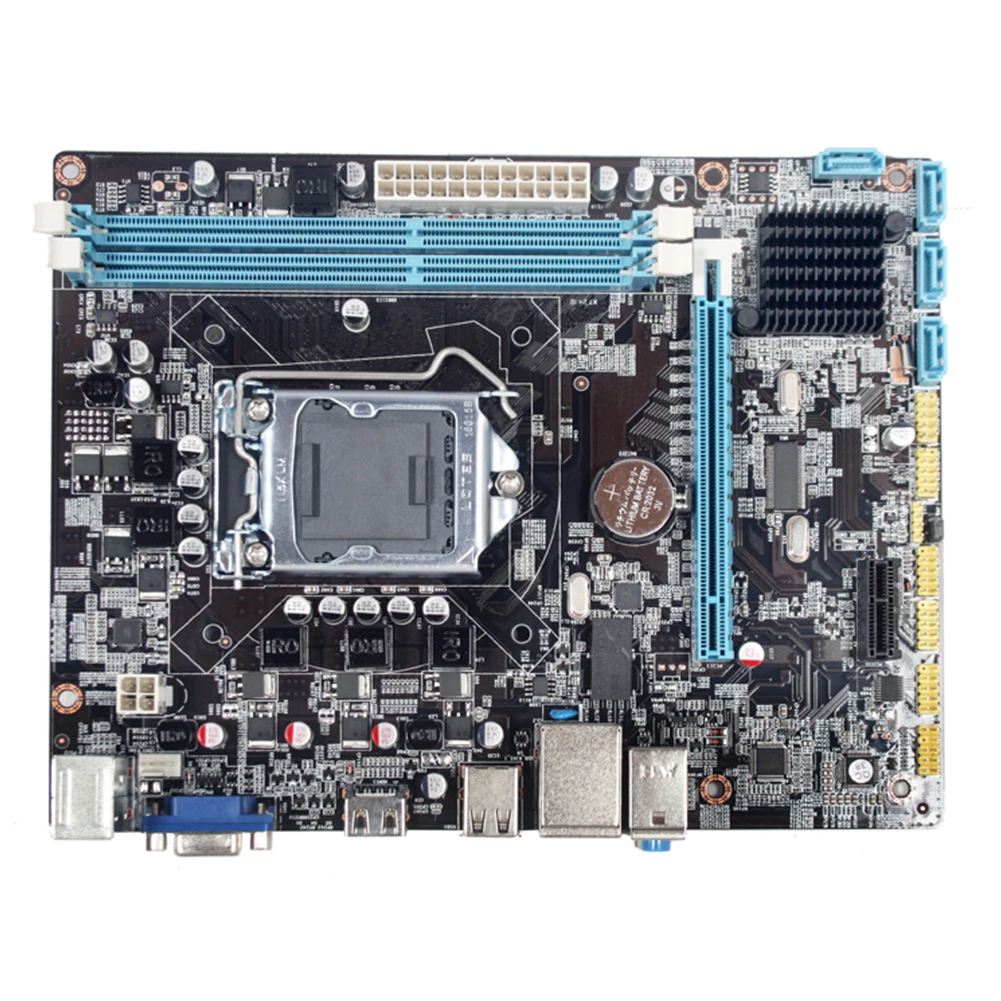 H55 LGA1156 поддерживает I3 I5 I7 CPU материнская плата настольный компьютер стабильная