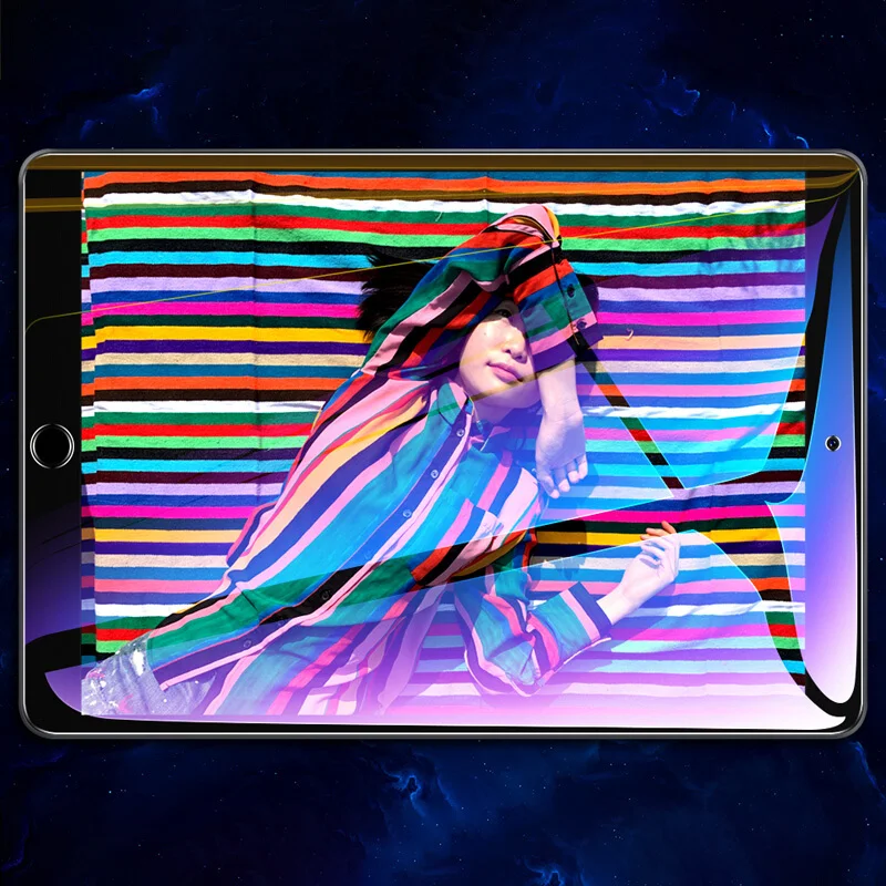 Анти синий светильник закаленное стекло Защитная пленка для экрана iPad 2 3 4 5 6