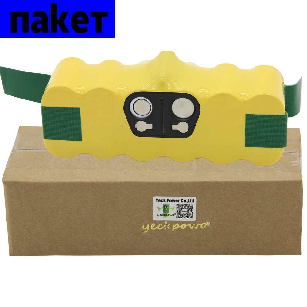 Батарея YECKPOWO 4000mAh SC для iRobot Roomba 500 600 700 800 900 Series пылесос 14 4 v | Электроника
