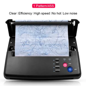 Копировальная машина для татуировок, принтер для рисования, термотрафареты, копировальный аппарат для татуировок, копировальная бумага, карбоновая бумага
