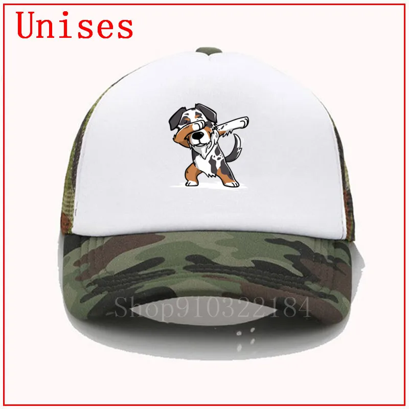 Австралийская овчарка даб шляпа для собак мужская бейсбольная кепка женские