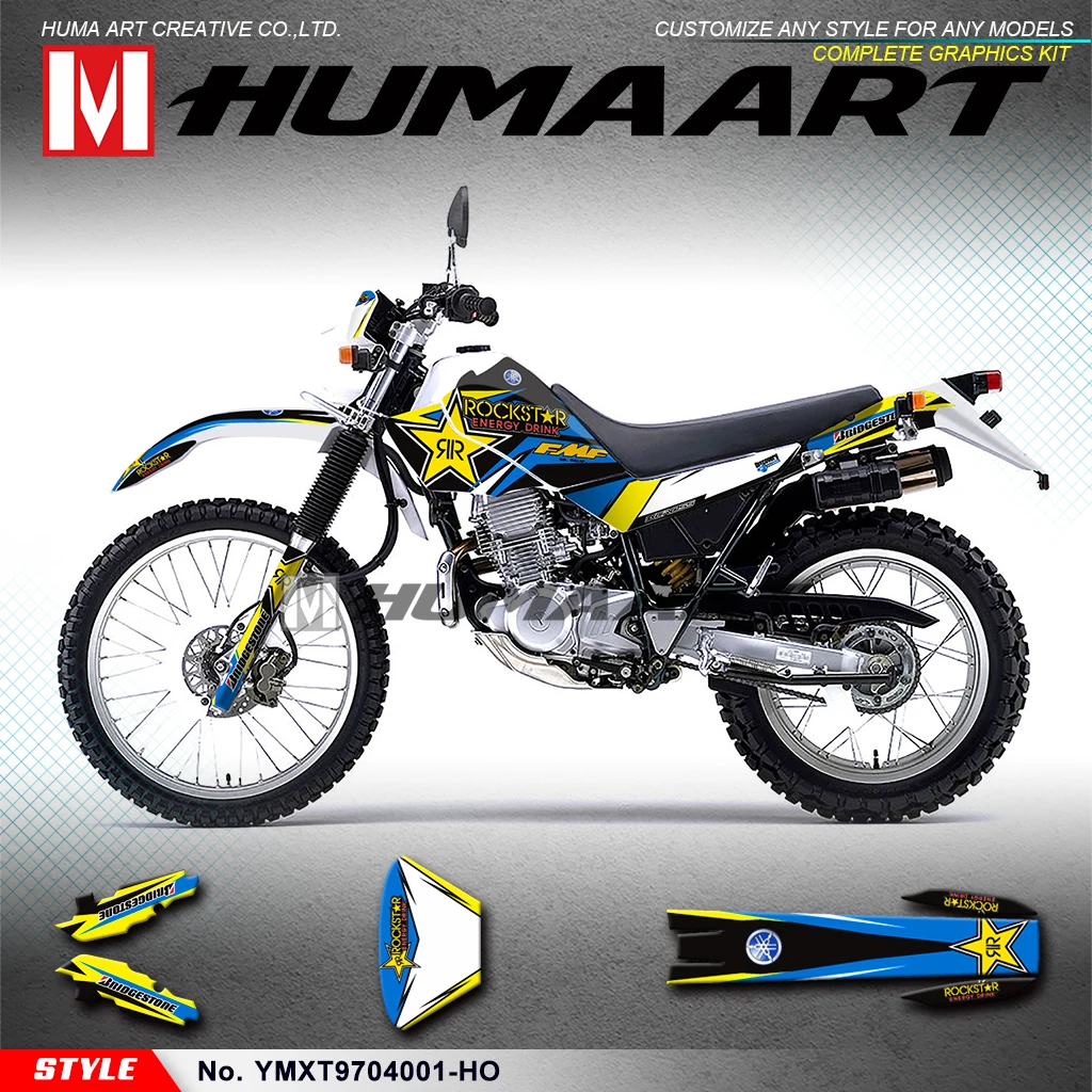 Набор стикеров HUMAART для мотоцикла Виниловая наклейка Serow XT 225 XT225 | Автомобили и