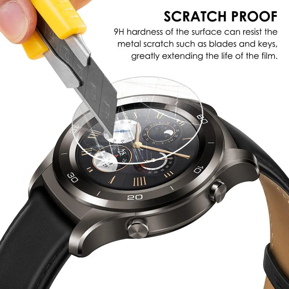 3 шт. Защитное стекло для huawei часы gt gt2 46 мм Защитная пленка экрана на hauwei 2 smart watch