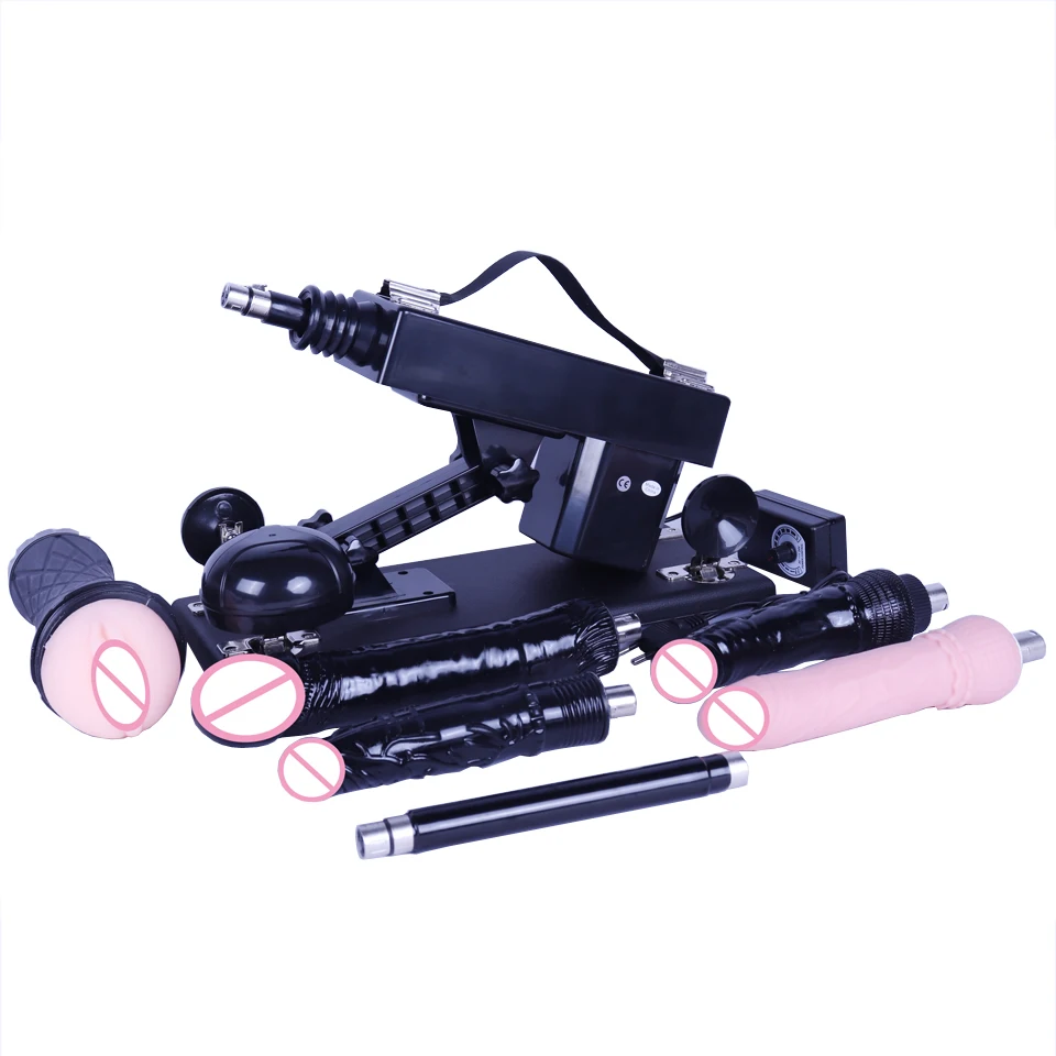 Секс машина Fredorch для мужчин и женщин вибратор с 7 фаллоимитаторами регулируемый