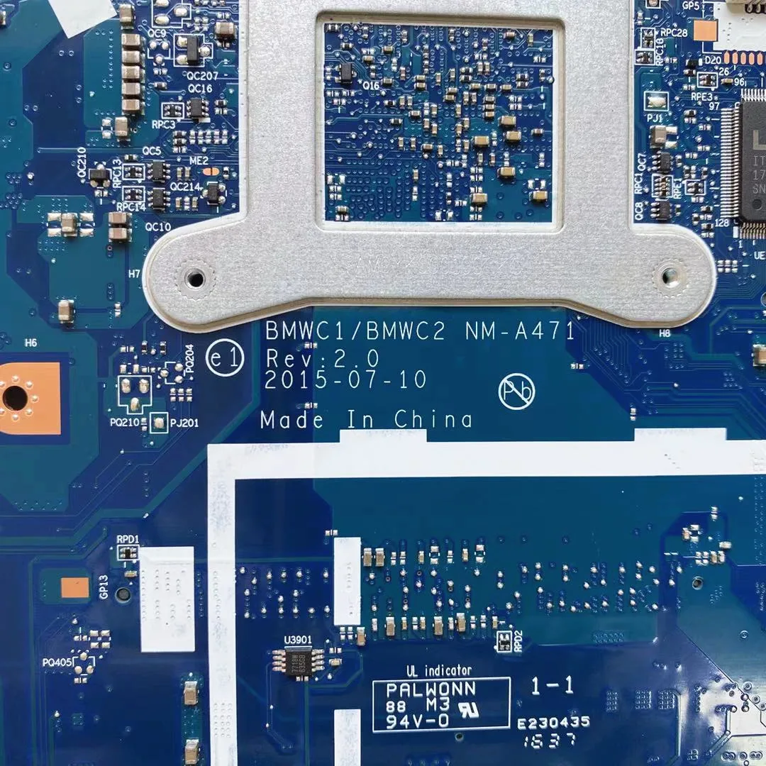 Новинка материнская плата BMWC1/BMWC2 для ноутбука LENOVO 300 15IBR с процессором N3700 920M 1GM