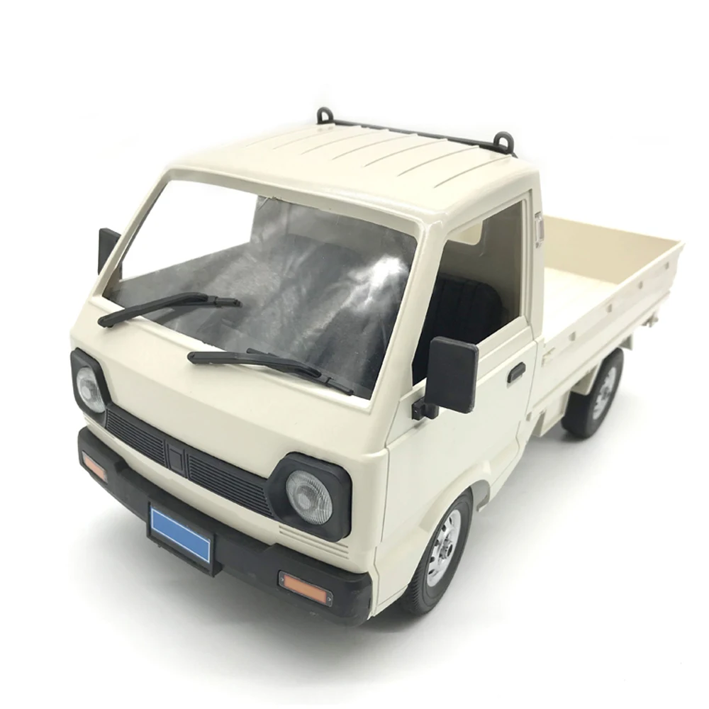 

New Product D12 1:10 2WD Remote Control Car Simulation Drift Climbing Truck LED Lights Road 260 Brush Motor Children Gift Toy
