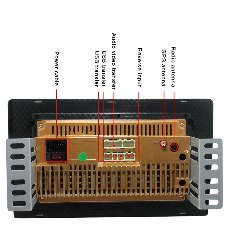 9 дюймов Android 8 1 универсальный автомобильный Радио 2Din Автомобиль Dvd плеер с Gps