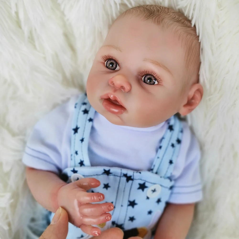 100% супер Реалистичная Детская кукла Reborn все силиконовые симуляции живая bebe reborn