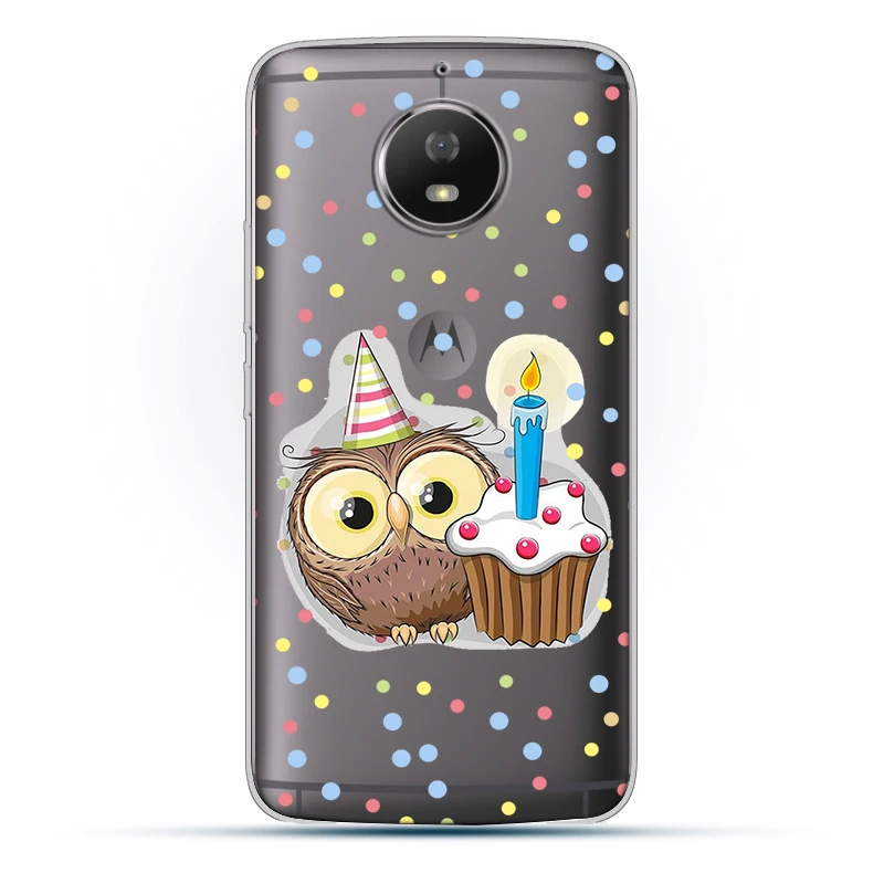 

ciciber Funny animal cute owl Cases For Motorola Moto G7 G6 E6 G5 G5S E5 G4 E4 Z2 Z3 ONE X4 C EU Plus Play Power Silicone Funda