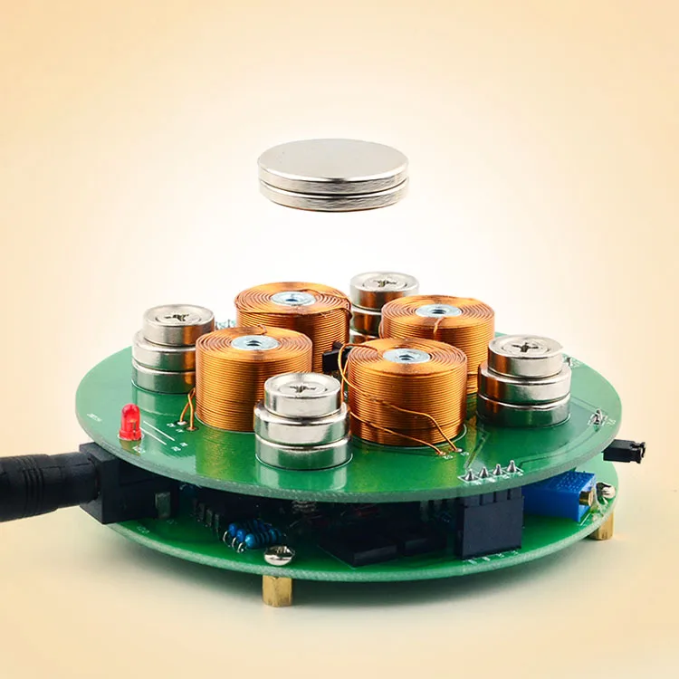 CIRMECH Умный Магнитный левитационный нажимной Тип магнитная левитация DIY Kit DC12V 2A стиль подвеска Магнитная