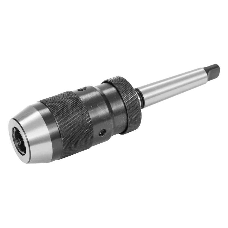 Самозатягивающийся сверлильный патрон с хвостовиком для токарного станка