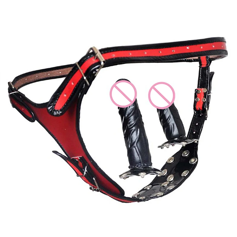 Съемный вибратор двойной фаллоимитатор с анальной пробкой страпон взрослые интимные игрушки для женщин