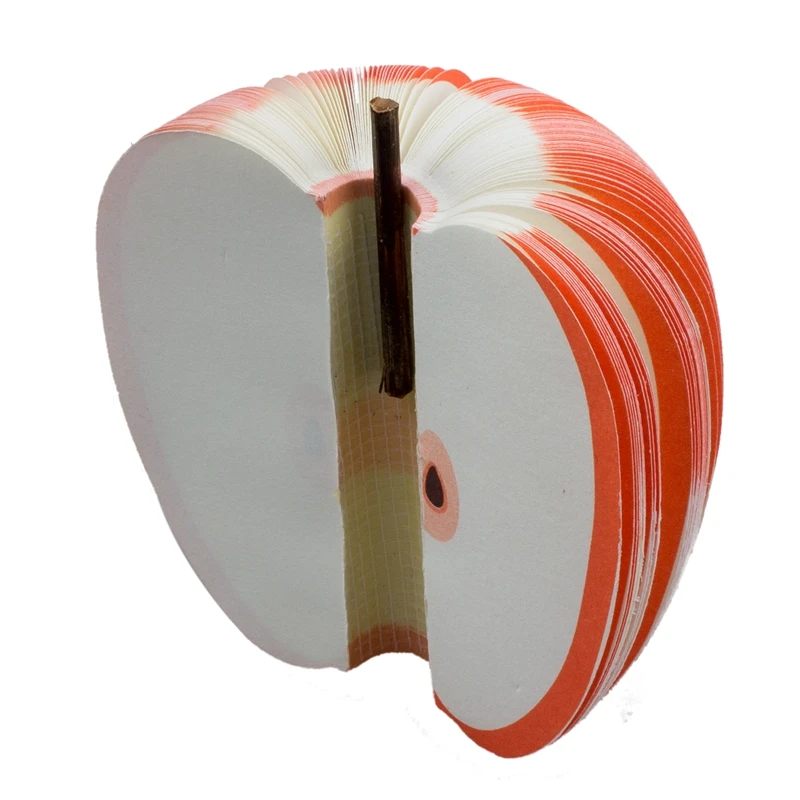 Красное яблоко фрукты блокнот бумажные блокноты подарок |