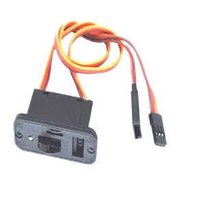 4 шт. сверхмощный выключатель RC, светодиодный выключатель питания с дисплеем для радиоуправляемого приемника, зарядное устройство