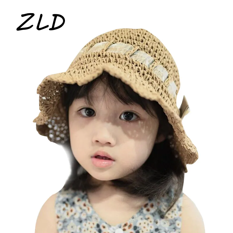 Детская соломенная шляпа в рыбацком стиле для детей от 1 года до 5 лет весенне