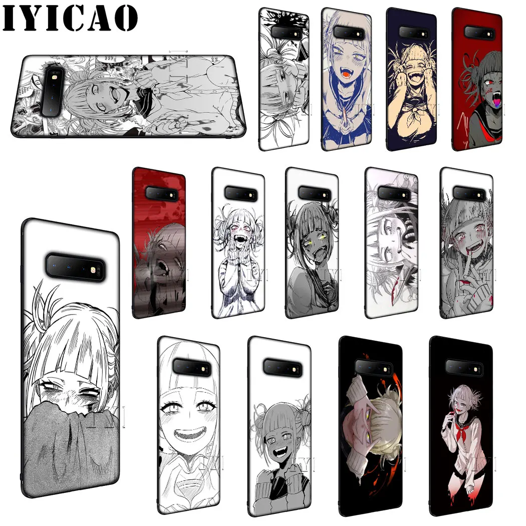 IYICAO Himiko Toga Boku No Hero Academy аниме Мягкий силиконовый чехол для samsung S6 S7 S8 Edge S9 S10 Plus S10e