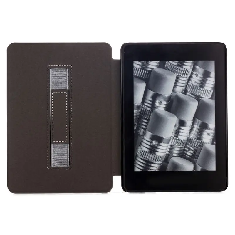 

Universal E-books Reader Cover Imitation Leather Protective Shell Magnetic Case for 2018 Kindle Paperwhite 4 PQ94WIF