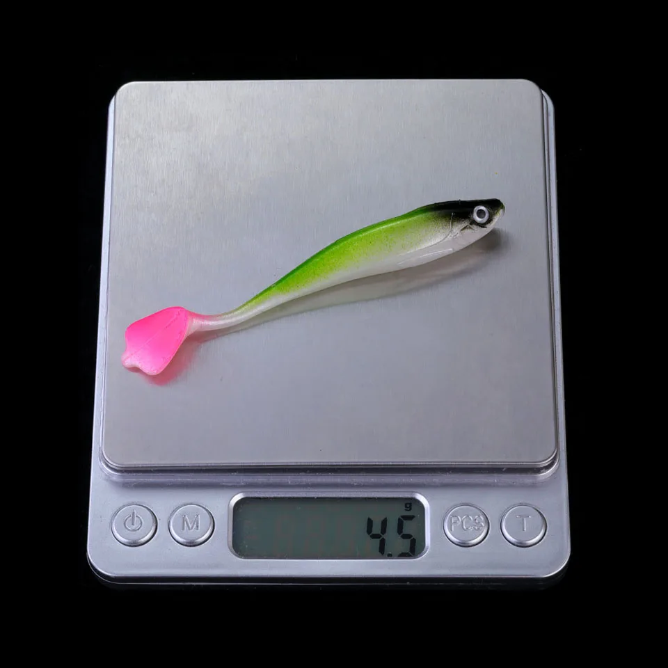 WALK FISH мягкая рыболовная приманка для джиггинга 4 шт./лот Easy Shiner 90 мм 5 г Воблер