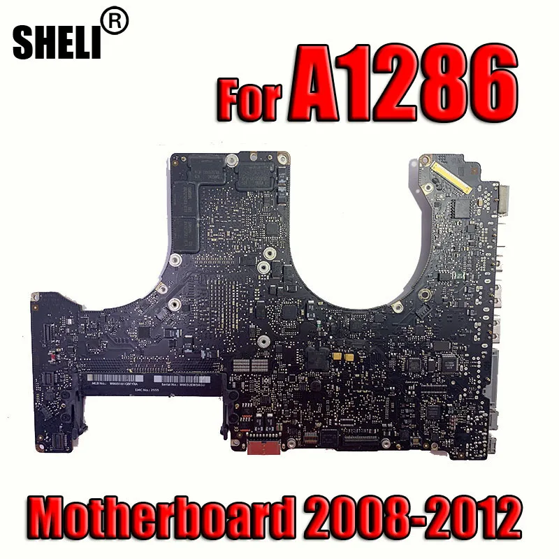 Системная плата A1286 материнская для MacBook Pro 15 &quotлогическая 2010 2 4G 820 2850 A/B 2011 i7 0G 2915
