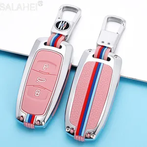 hot sale zinc alloy silicone car smart key cover fob case for geely atlas boyue nl3 ex7 suv gt gc9 emgrand x7 borui accessories