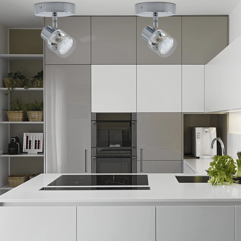 

Surface Mounted Rotatable Up and Down Led Ceiling Light Bathroom Toilet Balcony Kitchen ip44 Light Fixtures GU10 Bulb 5W