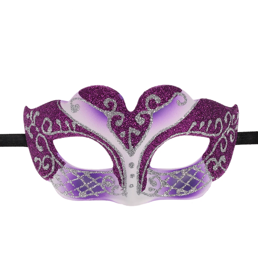 FESTNIGHT 6 цветов фантомная полумаска сексуальная пластиковая маскарадная