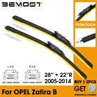 Автомобильный стеклоочиститель лобовое стекло резиновые силиконовые сменные Дворники для OPEL Zafira B 2005-2014 28 