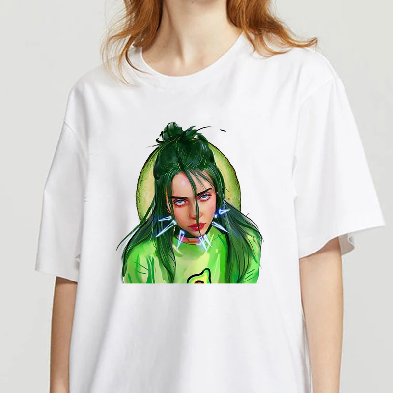 

Gift Lady Yong Girl Top Tee Harajuku 90s Graphic Korean Top Tee Fashion Women T-Shirt devil Casual Funny t shirt