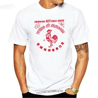 new printed summer style tees male harajuku top fitness brand clothing mens sriracha hot chili sauce t shirt 035053
