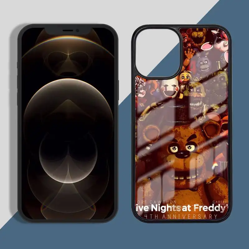 

Five Nights At Freddy's Fnaf Game Phone Case PC for iPhone 11 12 pro XS MAX 8 7 6 6S Plus X 5S SE 2020 XR