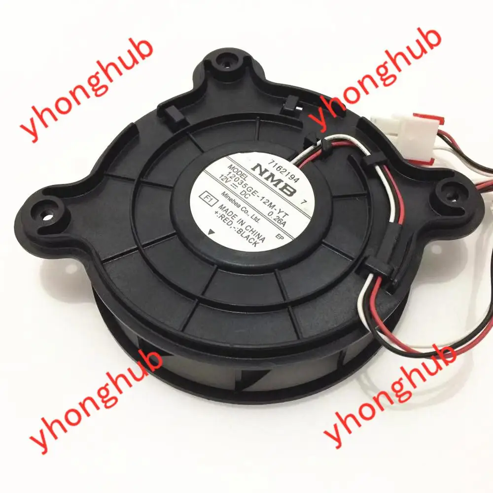 NMB-MAT 12035GE-12M-YT F1 DC 12В 0.26A 3-проводной Вентилятор охлаждения сервера