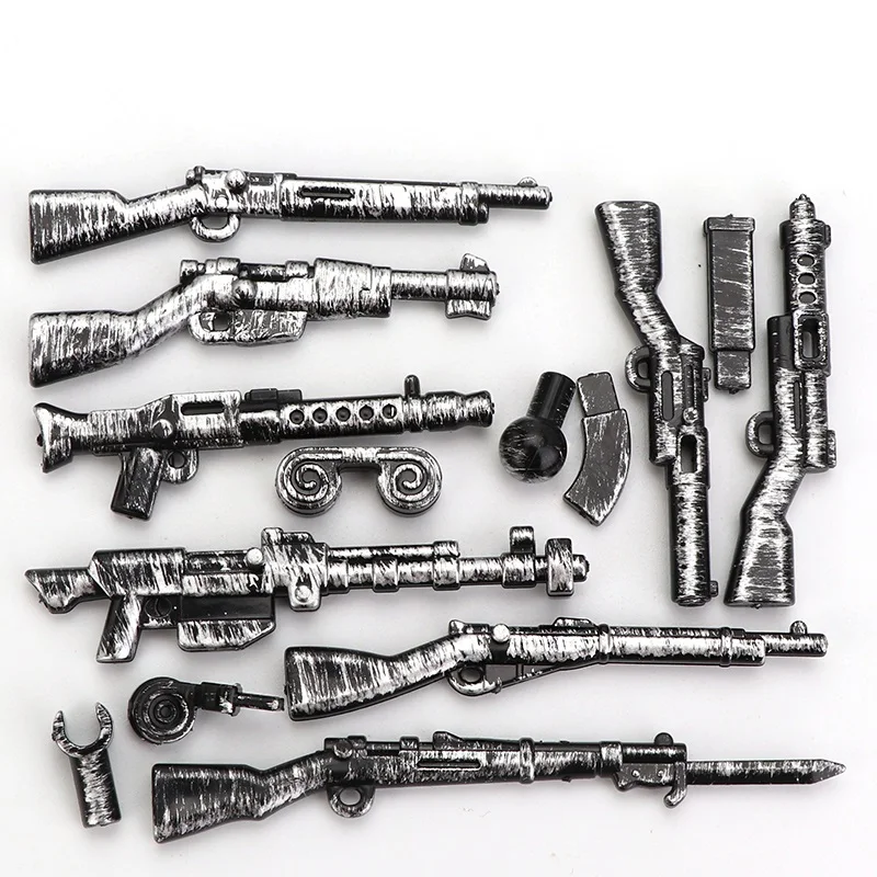 Строительные блоки MOC WW2: военное оружие военный солдат фигуры спецназ | Игрушки и