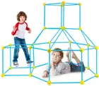 Конструктор форт детский, забавный Строительный набор для мальчиков и девочек, туннели, замок сделай сам, Игровая палатка