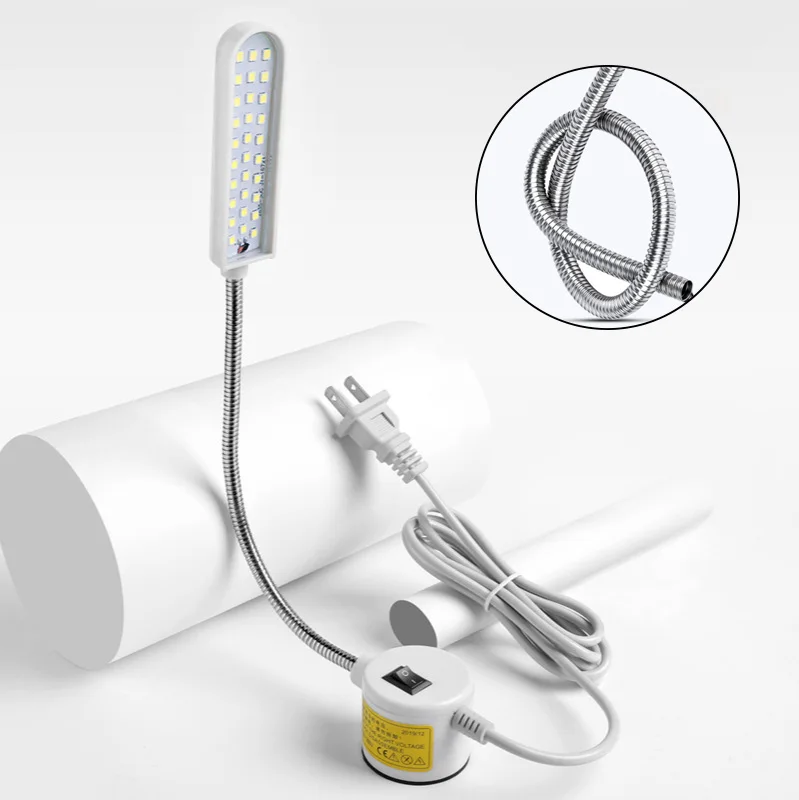 

LED Patch Sewing Machine light Home Working Light with Magnetic Mounting Base adsorbed on Lathes Drill Presses Workbench