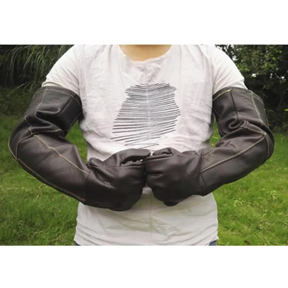 Утолщенные длинные перчатки против укуса с защитой от царапин для домашних