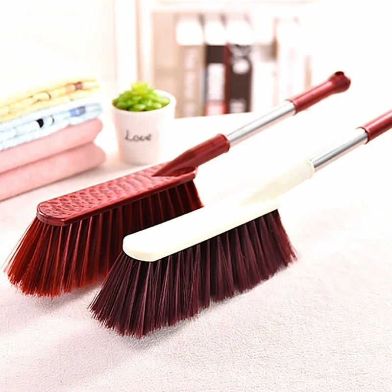 

Щетка для кровати с длинной ручкой из нержавеющей стали щетка для удаления пыли щетка для кровати метла длинная щетка для чистки руля Антис...