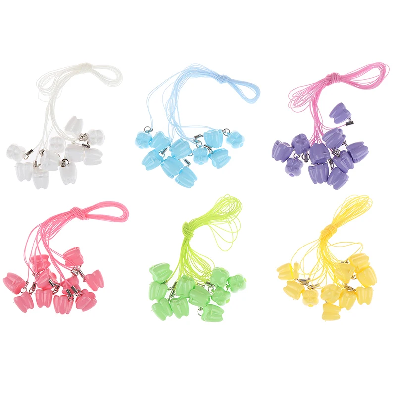 Красочные детские зубы коробочка для молочных зубов ложный зуб чехол протез