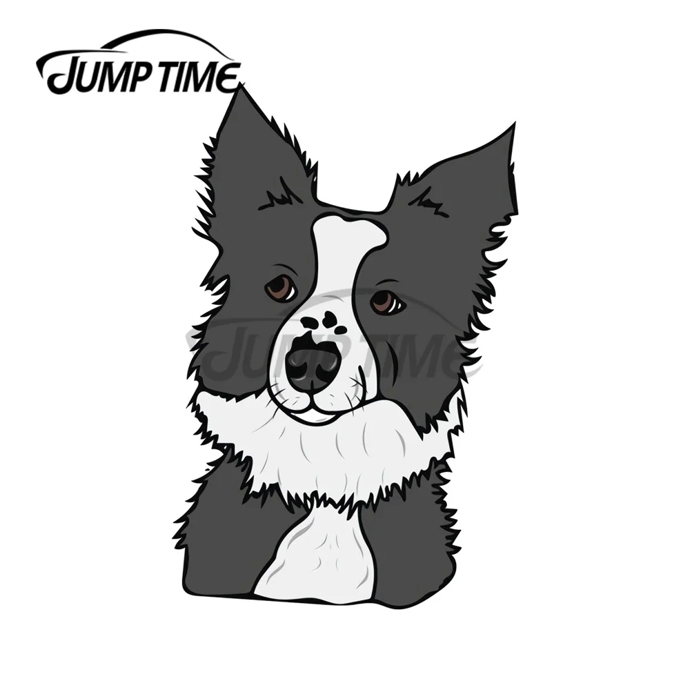 

JumpTime 13x6,2 см для счастливой автомобильные наклейки с собаками лобовое стекло наклейки на холодильник бампер личность Аниме украшения Накле...