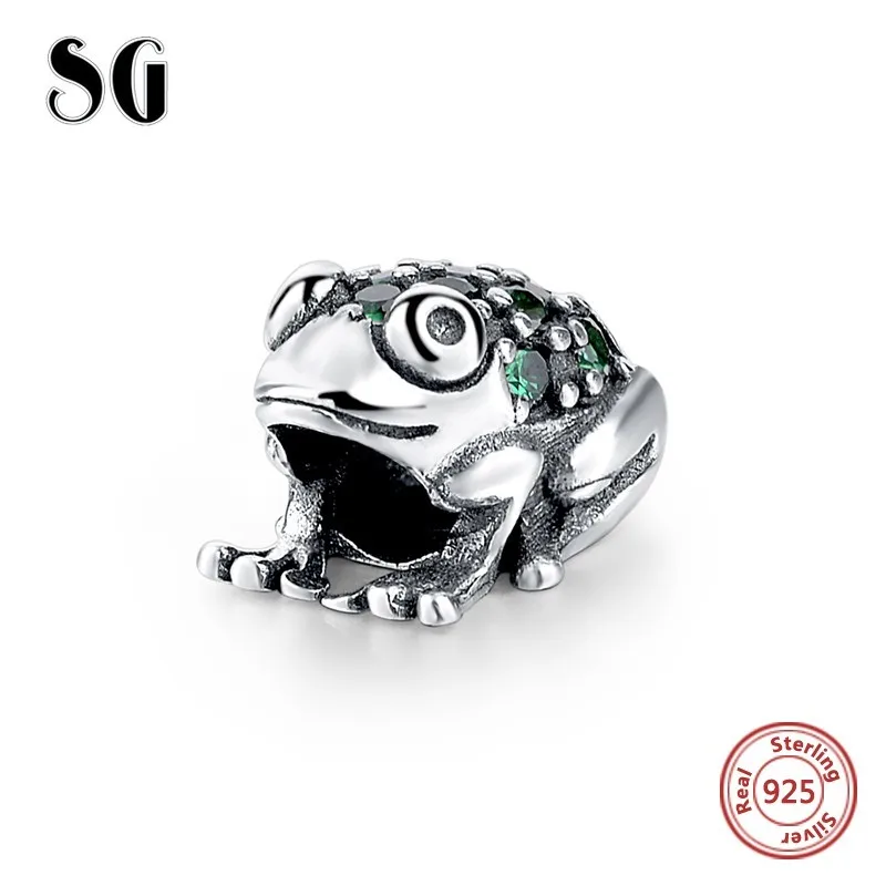 Подлинные Подвески pandora, серебро 925,, антикварная коллекция животных, собака, кошка, мышь, панда, лошадь, браслет, бусины, подарки