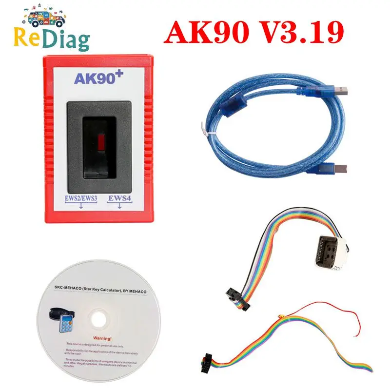 Новейшая модель V3.19 AK90 для BMW + AK 90 ключевой программист инструмент всех моделей EWS