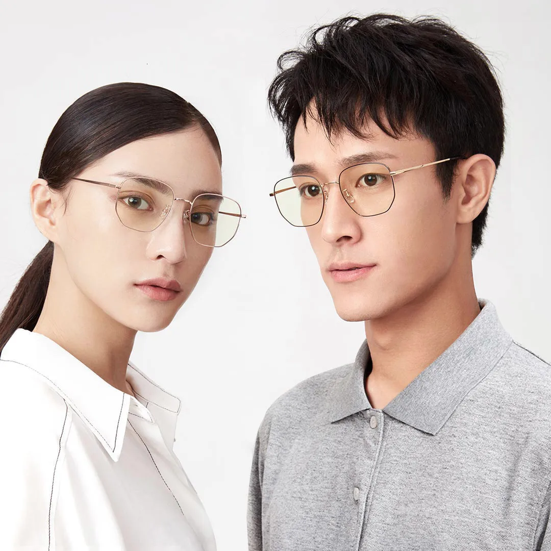 Оригинальные Xiaomi двойные анти синие очки + обесцвечивание защита синий свет