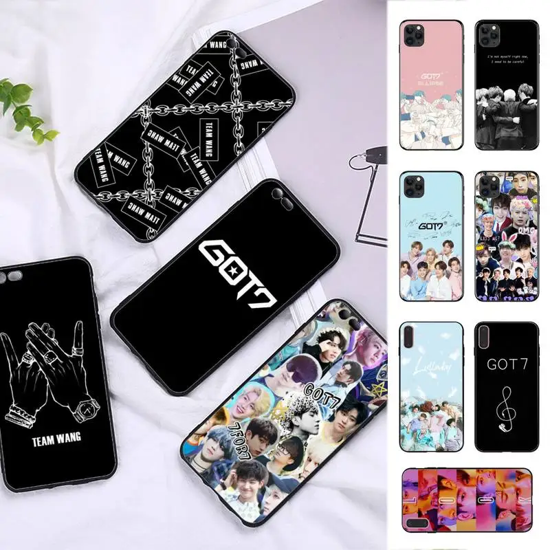 

Kpop HIP-HOP GOT7 Phone Case for iphone 13 11 12 pro XS MAX 8 7 6 6S Plus X 5S SE 2020 XR case