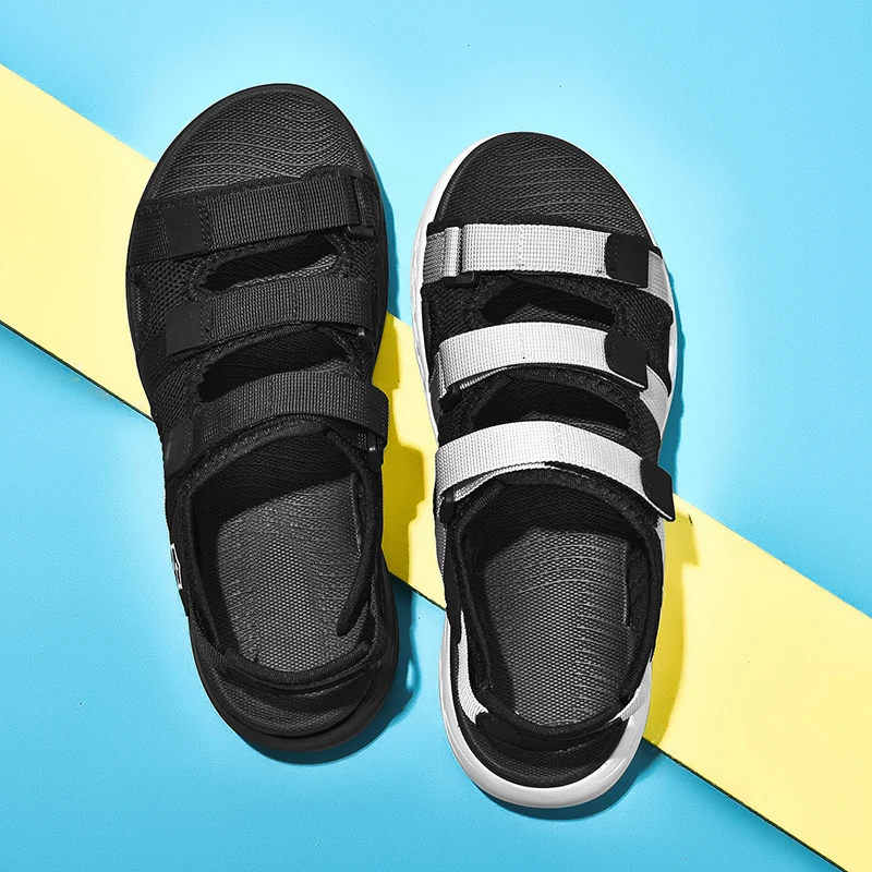 

Sandalhas Masculina Gladiator Sandals Men Outdoor Summer Mens Footwear Shoes Hollow Breathable Beach Roman Sandalias Homens