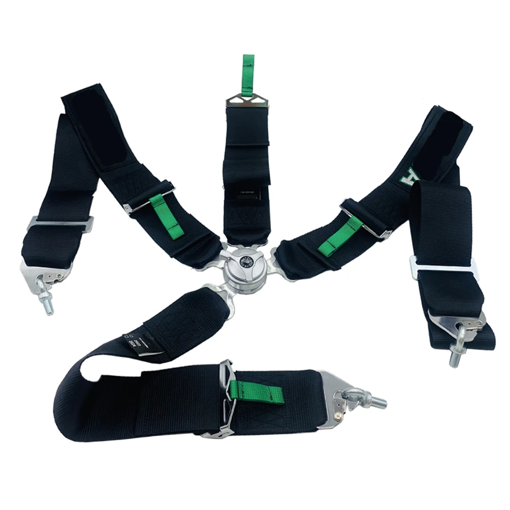 Универсальный автомобильный ремень безопасности 3 дюйма тканевый 4-точечный и