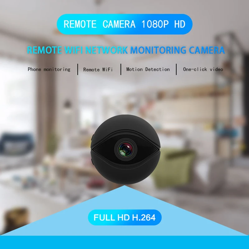 Vikewe V2 wifi мини ip-камера маленькая камера HD 1080 P видео датчик ночного видения