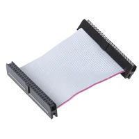2 inch 44 pin female 2 5 inch ide hard drive cablefemale ff extension data ribbon cable line dual device