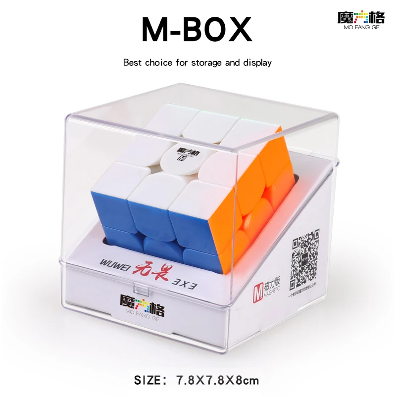 QiYi Mofangge Wuwei M 3x3x3 Магнитный магический скоростной кубик Qiyi профессиональные