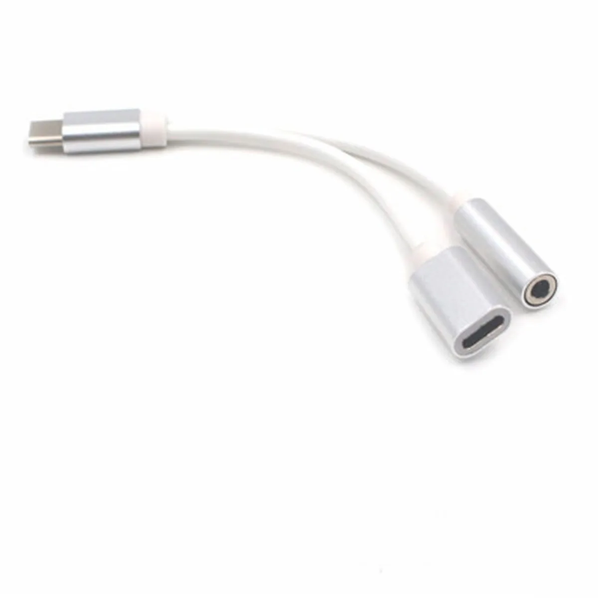 Адаптер для аудиокабеля 2 в 1 со штекером USB Type-C на 3 5 мм | Мобильные телефоны и