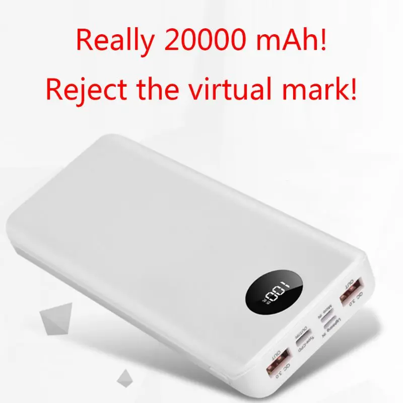 DIY QC 3 0 чехол для портативного зарядного устройства Быстрая зарядка внешняя